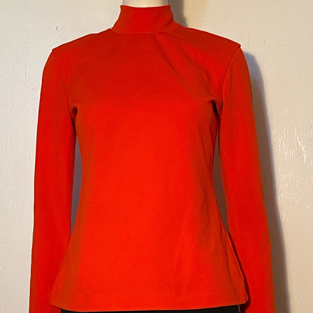 H&M Orange Turtleneck